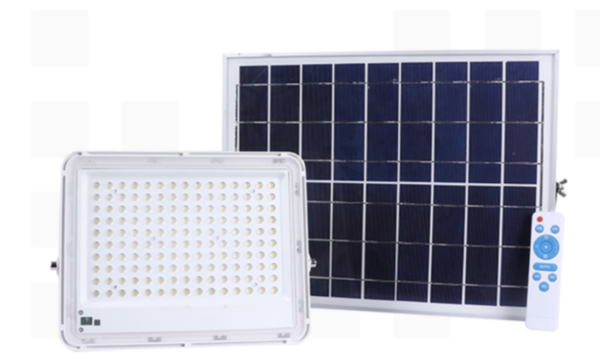 Reflectores con panel solar