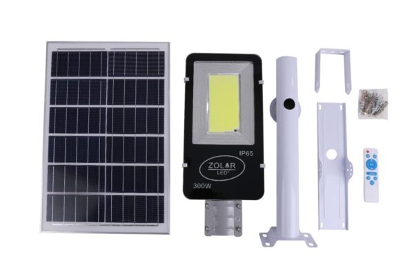 Lámpara suburbana solar 100w COB